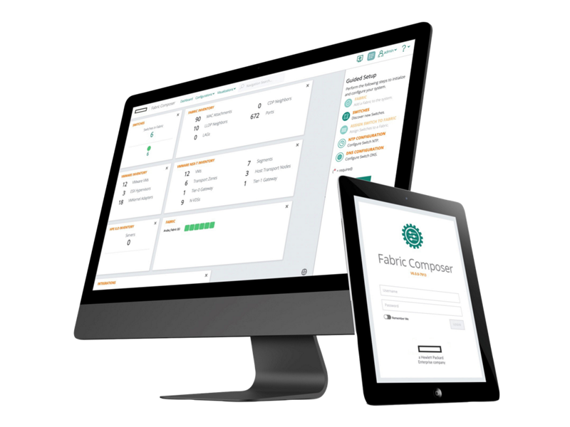 HPE R7H00AAE HPE Aruba Networking Fabric Composer Device Management Service Tier 4 Switch 3y Subscription E-STU