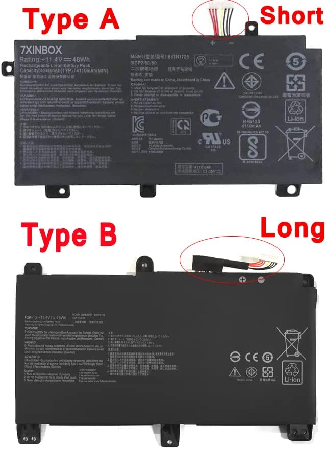 ASUS 0B200-03400000 laptop spare part Battery
