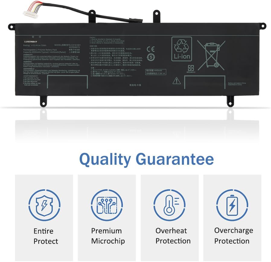 ASUS 0B200-03520100 laptop spare part Battery