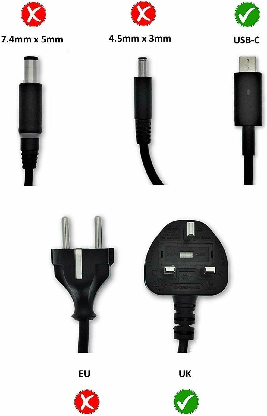 DELL M1WCF power adapter/inverter Indoor 65 W