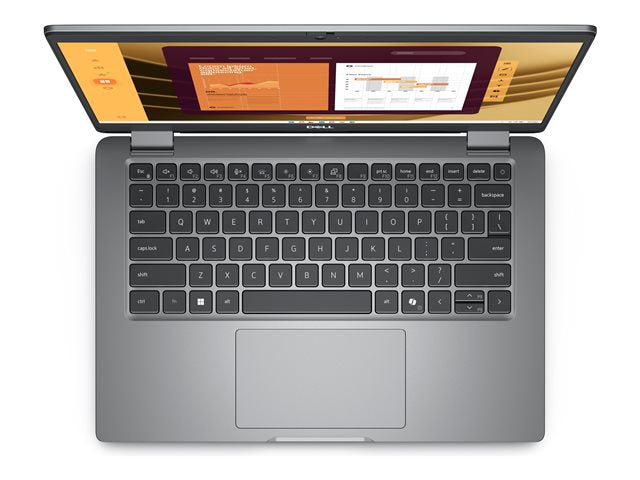 DELL Latitude 5350 Intel Core Ultra 7 165U Laptop 33 cm (13") Full HD 16 GB LPDDR5x-SDRAM 512 GB SSD Wi-Fi 6E (802.11ax) Windows 11 Pro UK English Grey