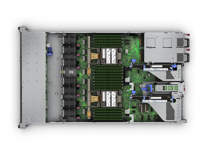 HPE P71673-425 HPE ProLiant DL360 Gen11 4510 2.4GHz 12c 1P 2x32GB-R 8SFF MR408i-o 2x960GB SSD 2x1000W PS EU Server