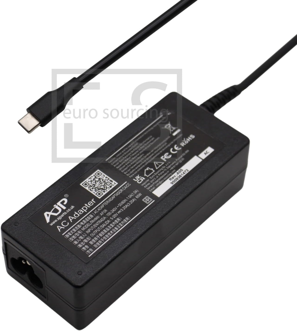 DELL 72PVT power adapter/inverter Indoor 65 W Black