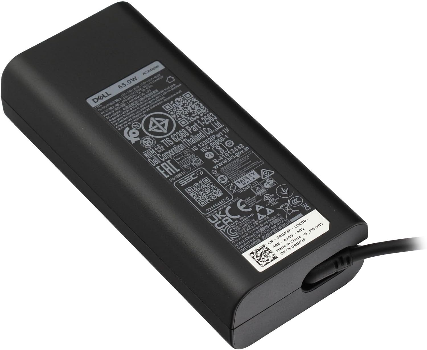 DELL E5 power adapter/inverter Indoor 65 W Black