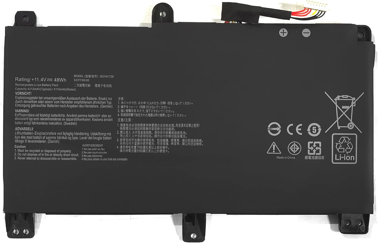 ASUS 0B200-03400000 laptop spare part Battery