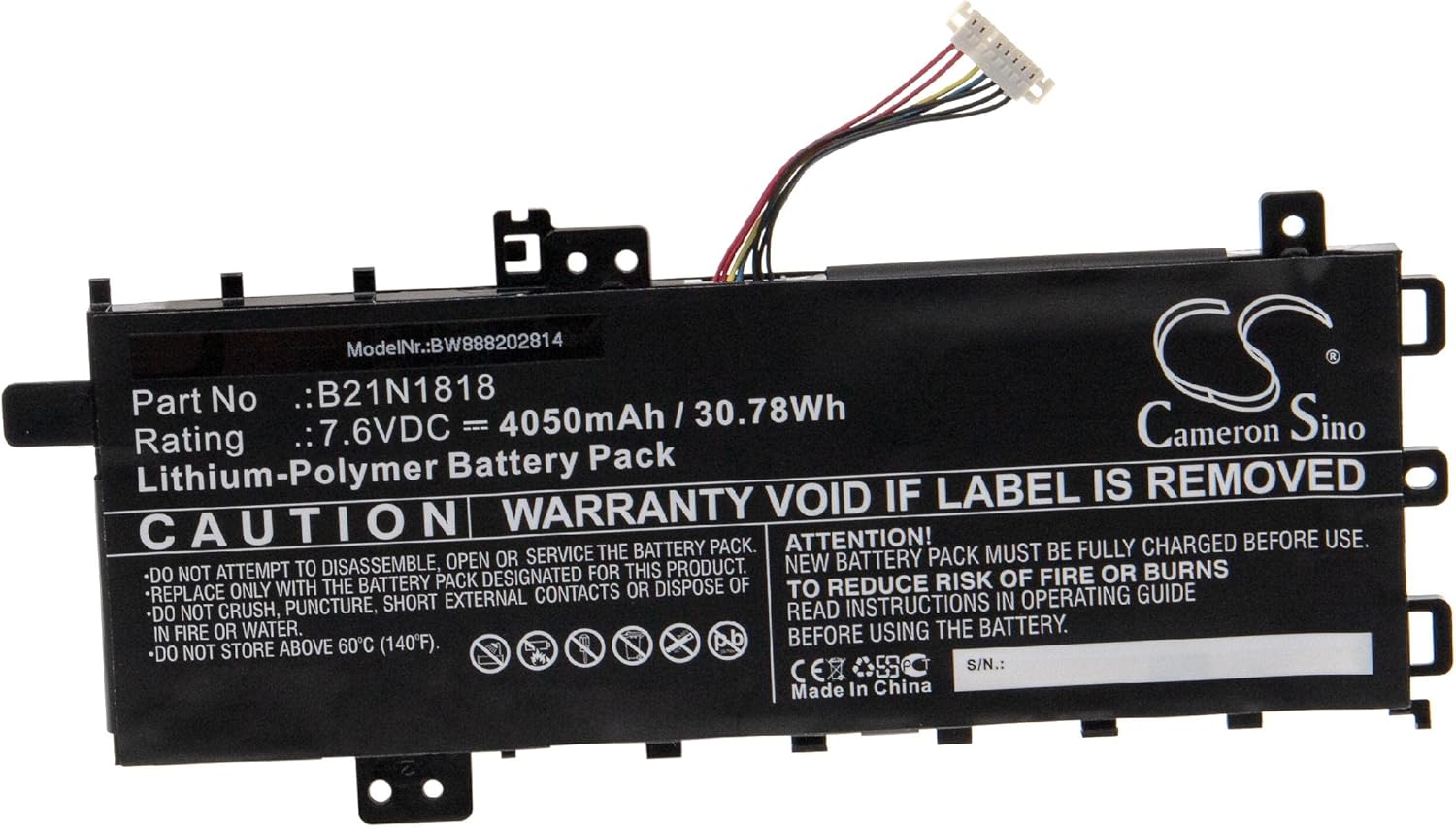 ASUS 0B200-03350500 notebook spare part Battery