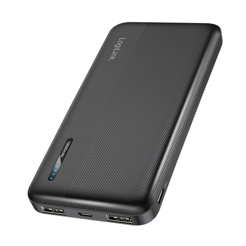 LogiLink PA0338RF LogiLink PA0338RF power bank 10000 mAh Black