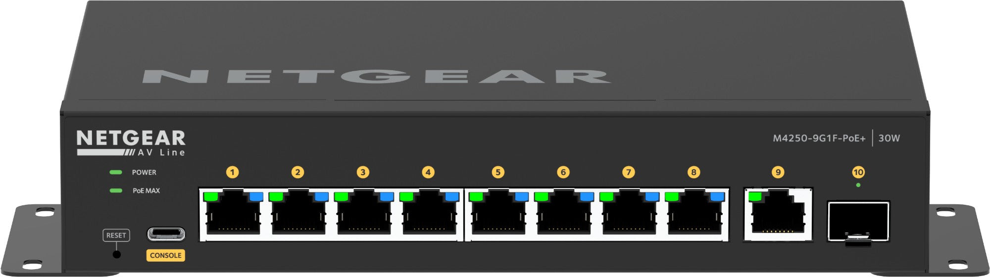 Netgear GSM4210PD-100EUS NETGEAR 8x1G PoE+ 110W 1x1G and 1xSFP Managed Switch