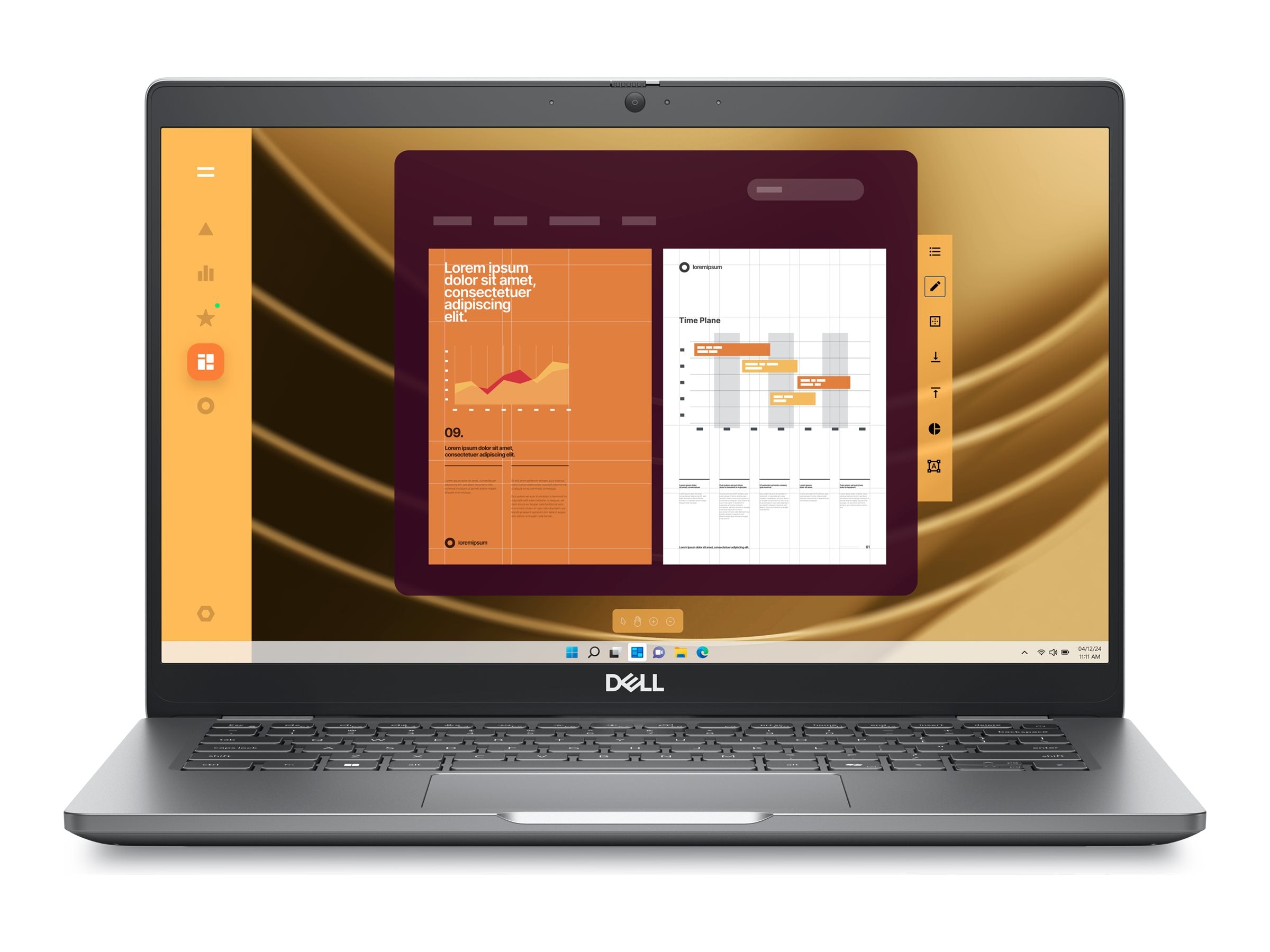 DELL Latitude 5350 Intel Core Ultra 7 165U Laptop 33 cm (13") Full HD 16 GB LPDDR5x-SDRAM 512 GB SSD Wi-Fi 6E (802.11ax) Windows 11 Pro UK English Grey