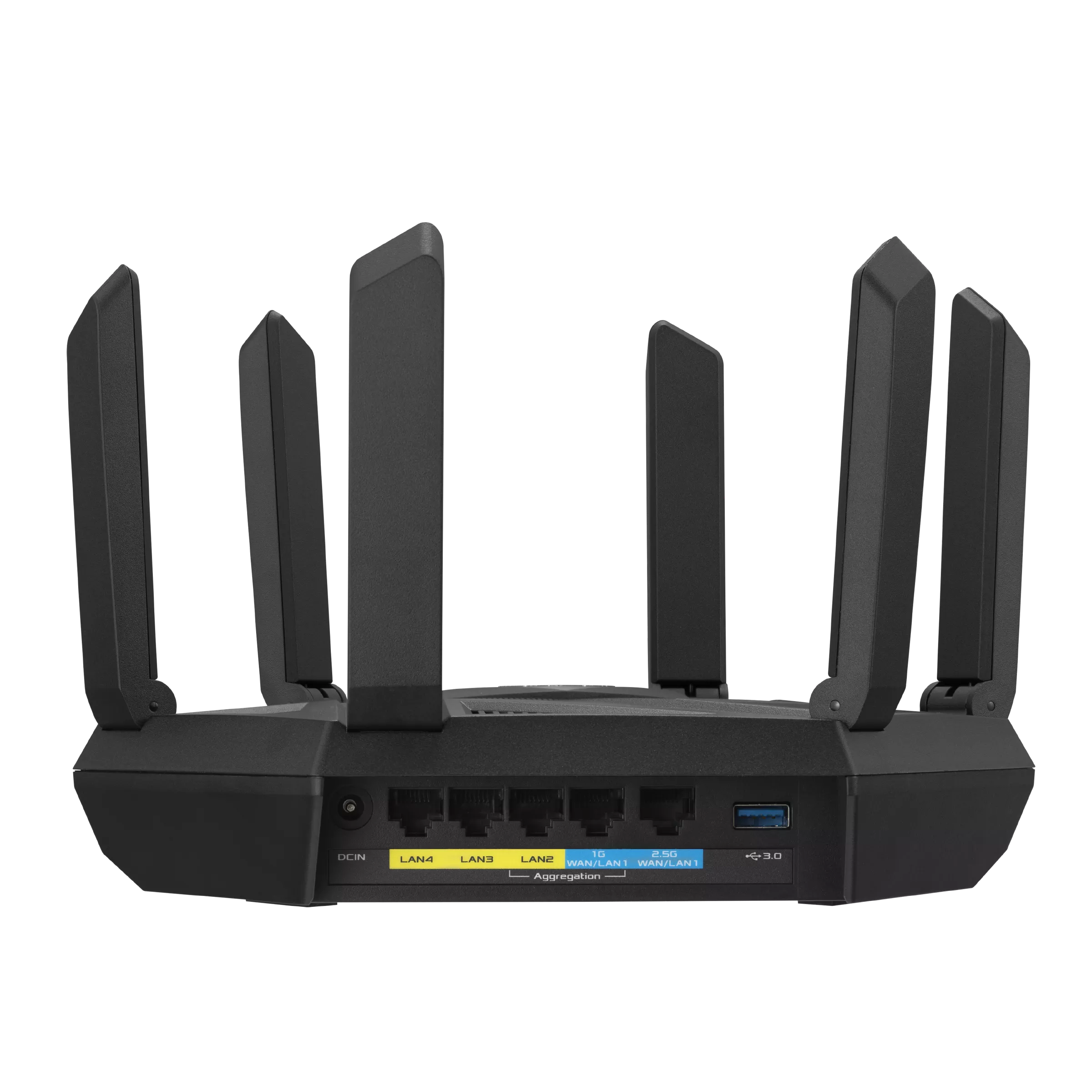 ASUS RT-AXE7800 wireless router Tri-band (2.4 GHz / 5 GHz / 6 GHz) Black