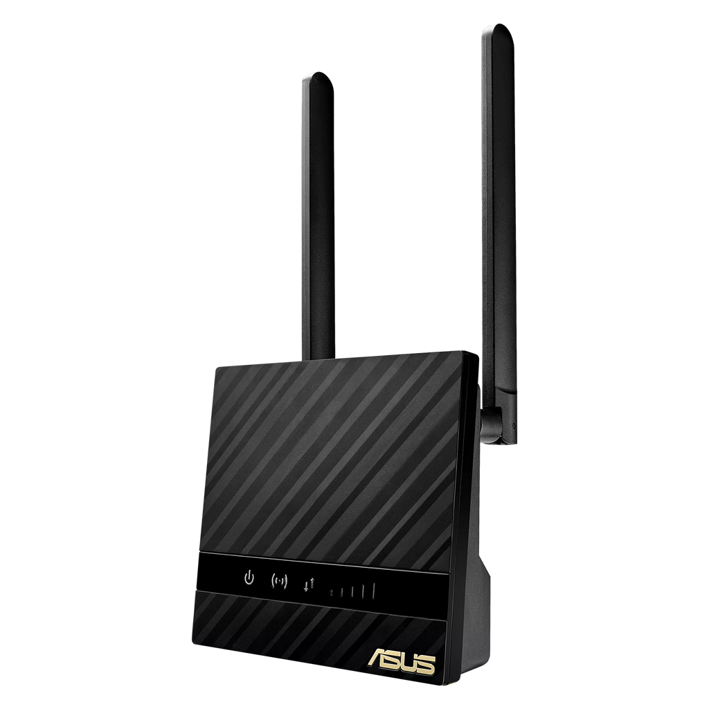 ASUS 4G-N16 wireless router Gigabit Ethernet Single-band (2.4 GHz) Black