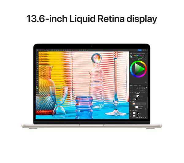 Apple MacBook Air 2022 13.6in M2 8GB 500GB - Starlight