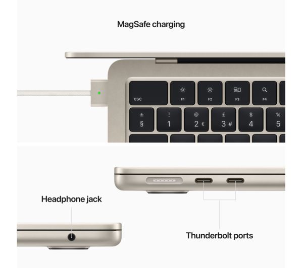 Apple MacBook Air 2022 13.6in M2 8GB 500GB - Starlight