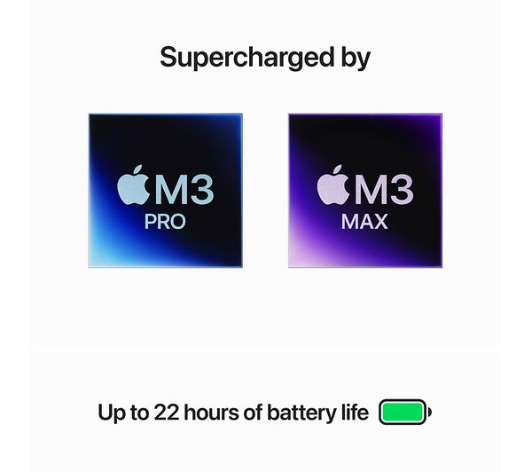 Apple MacBook Pro 14-inch : M3 Pro chip with 11-core CPU and 14-core GPU, 18GB, 512GB SSD - Black