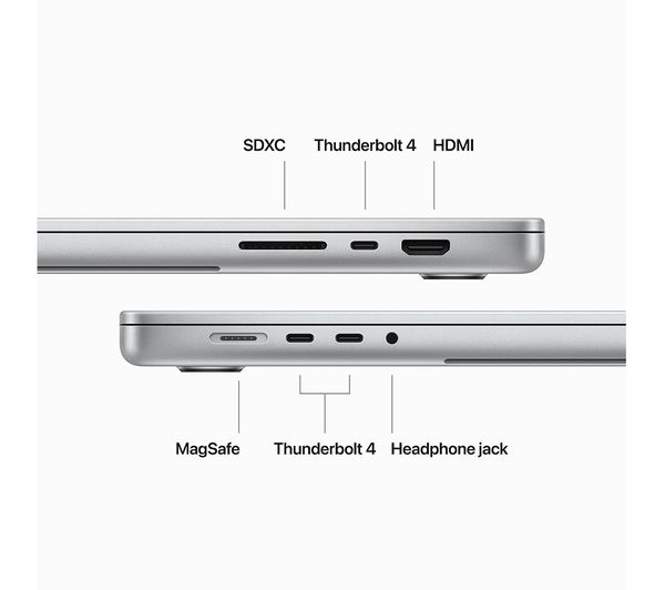 Apple MacBook Pro 2023 14.2in M3 Pro 18GB 1000GB - Silver