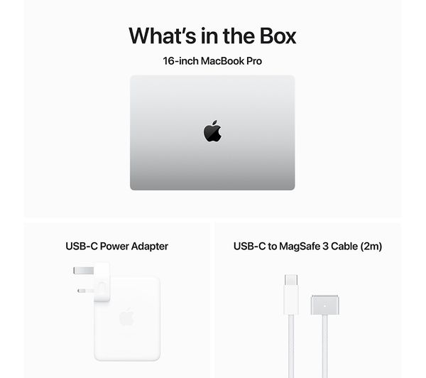 Apple MacBook Pro 14-inch : M3 chip with 8-core CPU and 10-core GPU, 8GB, 512GB SSD - Grey