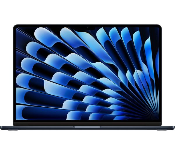 Apple MacBook Air 15-inch : M3 chip with 8-core CPU and 10-core GPU, 16GB, 256GB SSD - Midnight