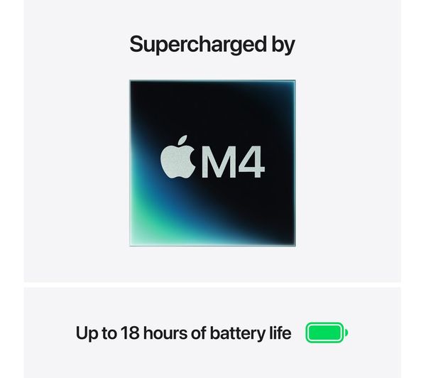 Apple MacBook Air 13-inch : M3 chip with 8-core CPU and 10-core GPU, 8GB, 512GB SSD - Silver
