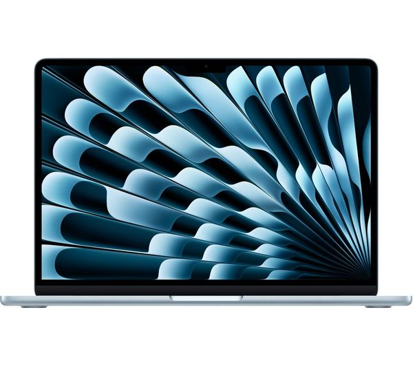Apple MacBook Air 13-inch : M4 chip with 10-core CPU and 8-core GPU, 16GB, 256GB SSD - Sky Blue