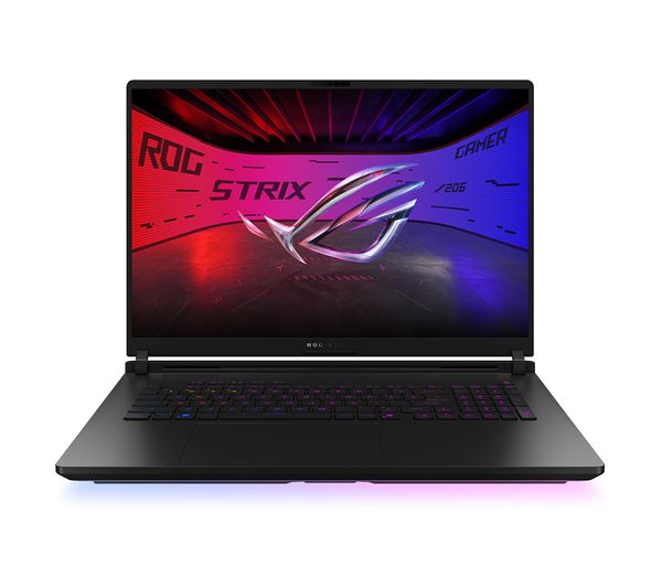 ASUS ROG Strix SCAR 18 G835LW-SA020W Intel Core Ultra 9 275HX Laptop 45.7 cm (18") WQXGA 32 GB DDR5-SDRAM 2 TB SSD NVIDIA GeForce RTX 5080 Wi-Fi 7 (802.11be) Windows 11 Home Black
