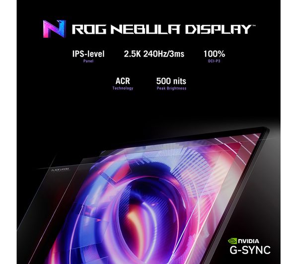 ASUS ROG Strix SCAR 18 G835LW-SA020W Intel Core Ultra 9 275HX Laptop 45.7 cm (18") WQXGA 32 GB DDR5-SDRAM 2 TB SSD NVIDIA GeForce RTX 5080 Wi-Fi 7 (802.11be) Windows 11 Home Black