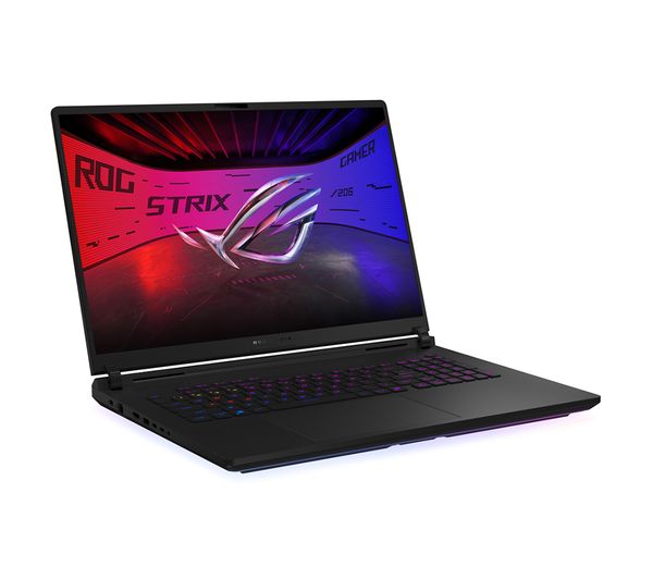 ASUS ROG Strix SCAR 18 G835LW-SA020W Intel Core Ultra 9 275HX Laptop 45.7 cm (18") WQXGA 32 GB DDR5-SDRAM 2 TB SSD NVIDIA GeForce RTX 5080 Wi-Fi 7 (802.11be) Windows 11 Home Black