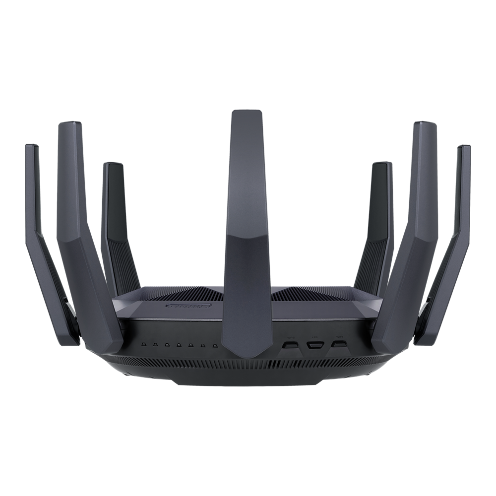 ASUS RT-AX89X AX6000 AiMesh wireless router Ethernet Dual-band (2.4 GHz / 5 GHz) Black