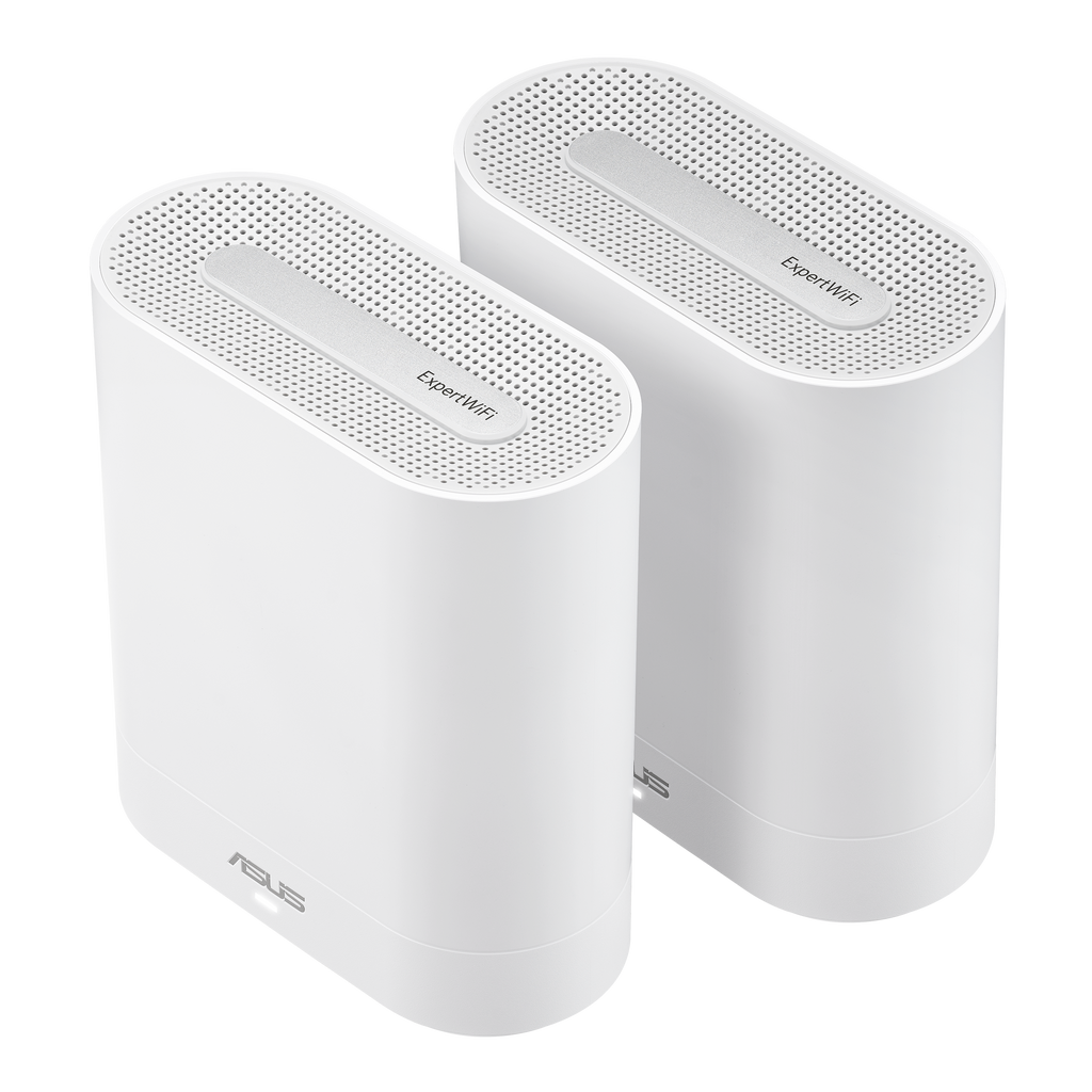 ASUS EBM68(2PK) – Expert Wifi Tri-band (2.4 GHz / 5 GHz / 5 GHz) Wi-Fi 6 (802.11ax) White 3 Internal