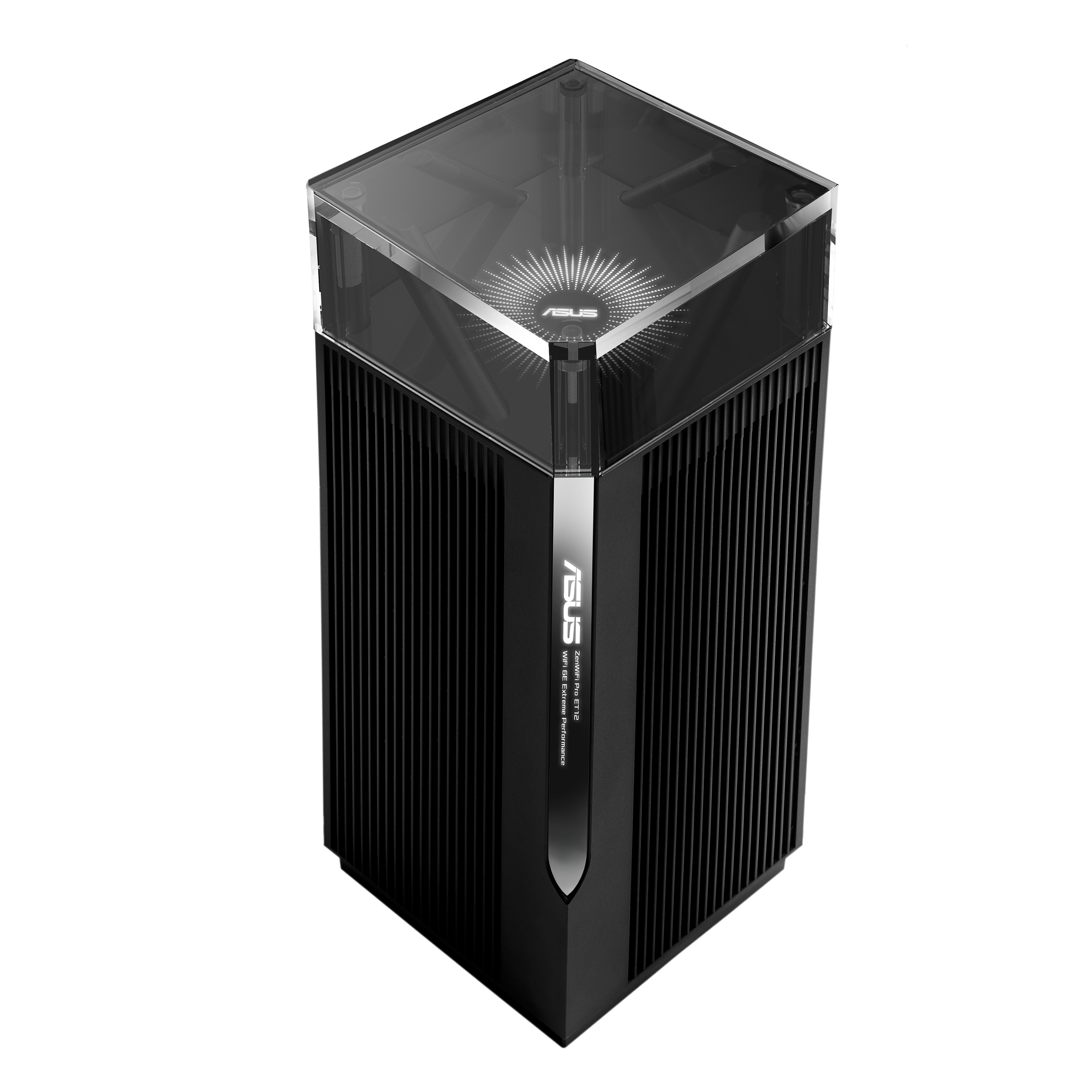 ASUS ZenWiFi Pro ET12 Tri-band (2.4 GHz / 5 GHz / 6 GHz) Wi-Fi 6E (802.11ax) Black 3 Internal