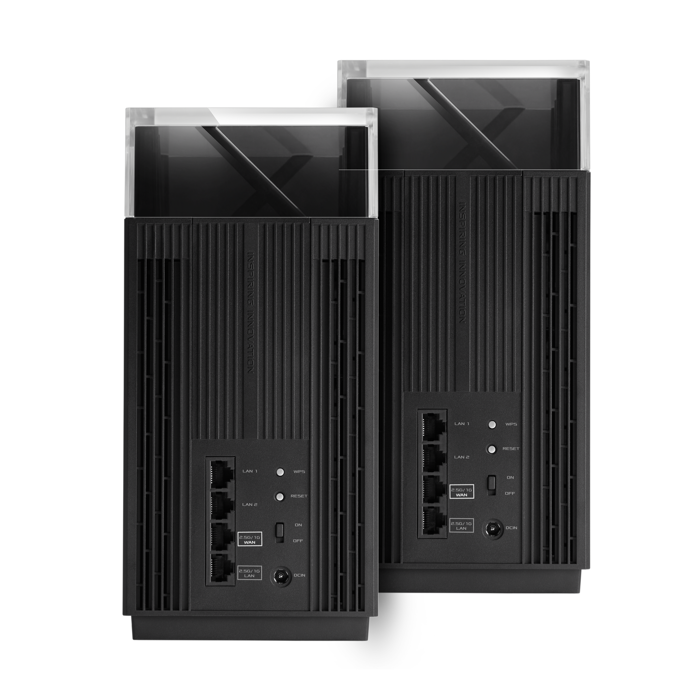 ASUS ZenWiFi Pro ET12 Tri-band (2.4 GHz / 5 GHz / 6 GHz) Wi-Fi 6E (802.11ax) Black 3 Internal