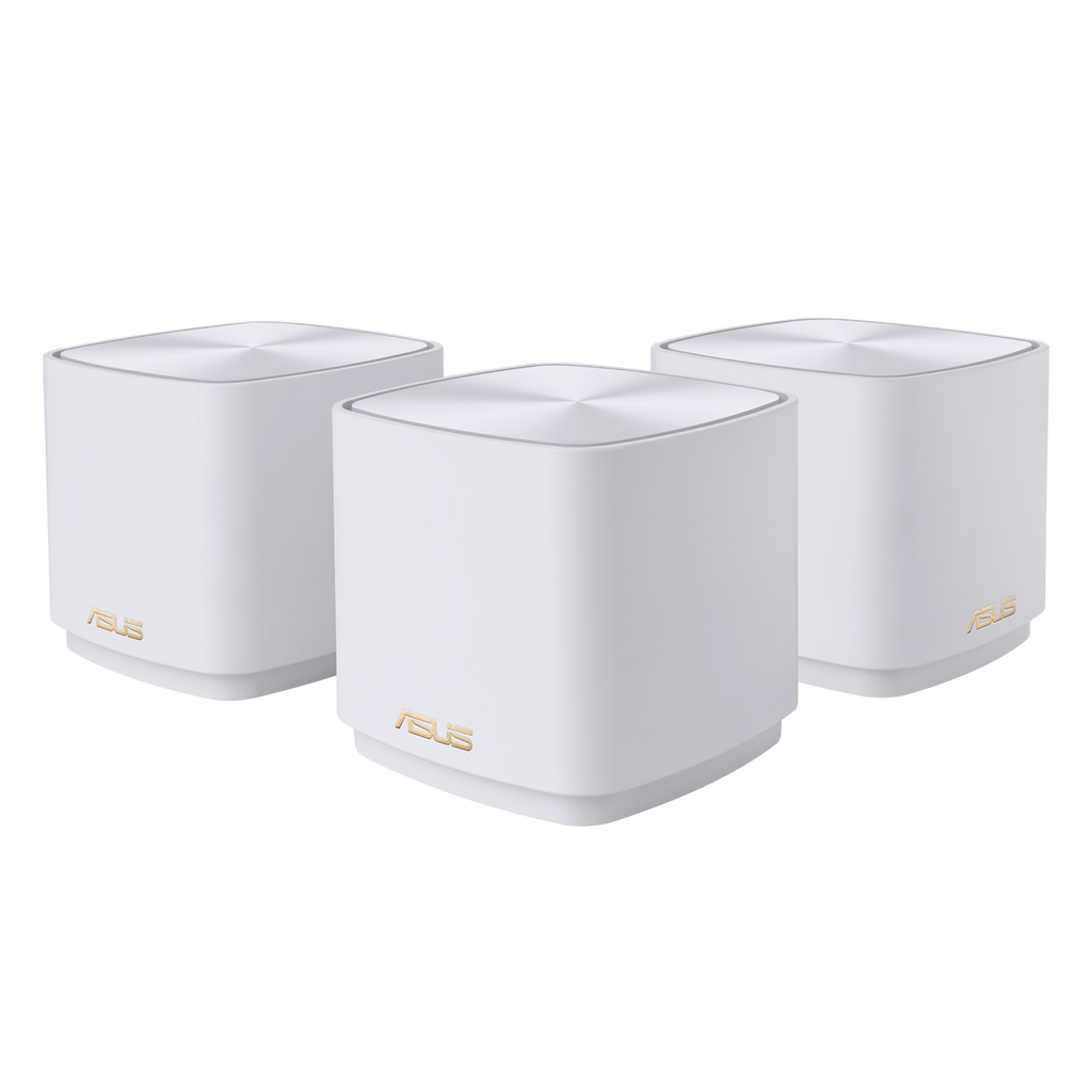 ASUS ZenWiFi XD4 Plus AX1800 3 Pack White Dual-band (2.4 GHz / 5 GHz) Wi-Fi 6 (802.11ax) 2 Internal
