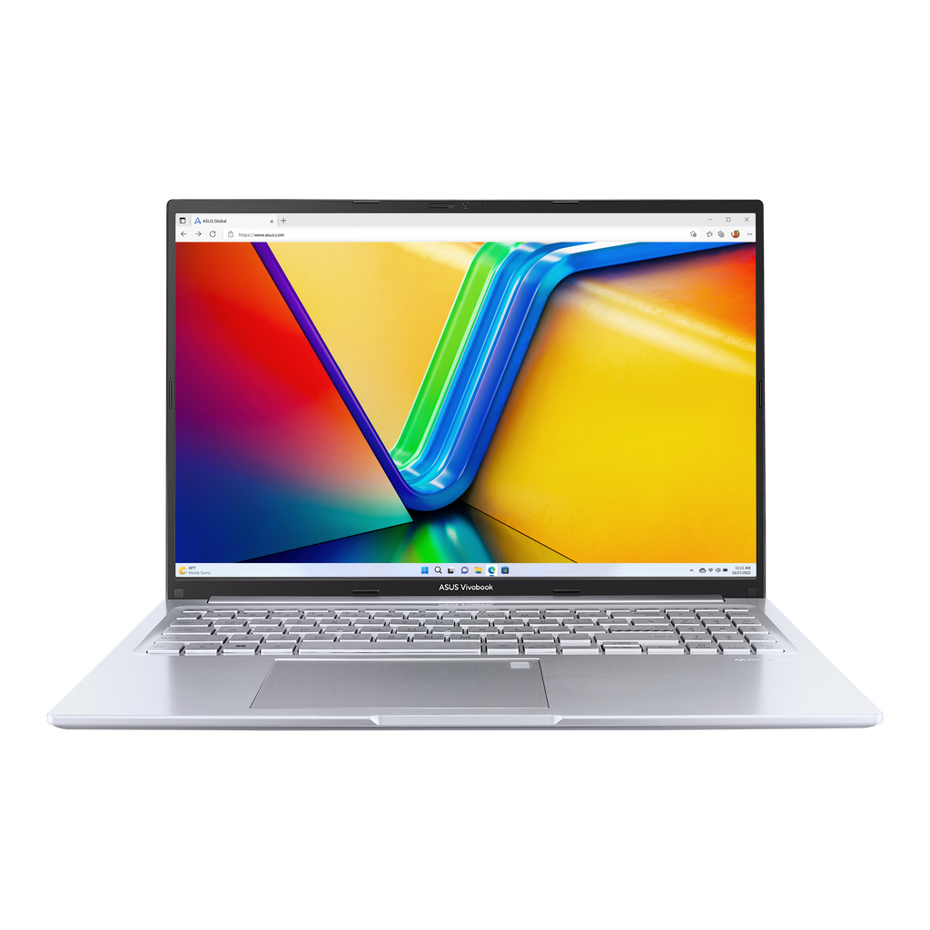 ASUS Vivobook 16 M1605YA-MB587W AMD Ryzen™ 5 7430U Laptop 40.6 cm (16") WUXGA 8 GB DDR4-SDRAM 512 GB SSD Wi-Fi 6E (802.11ax) Windows 11 Home Silver