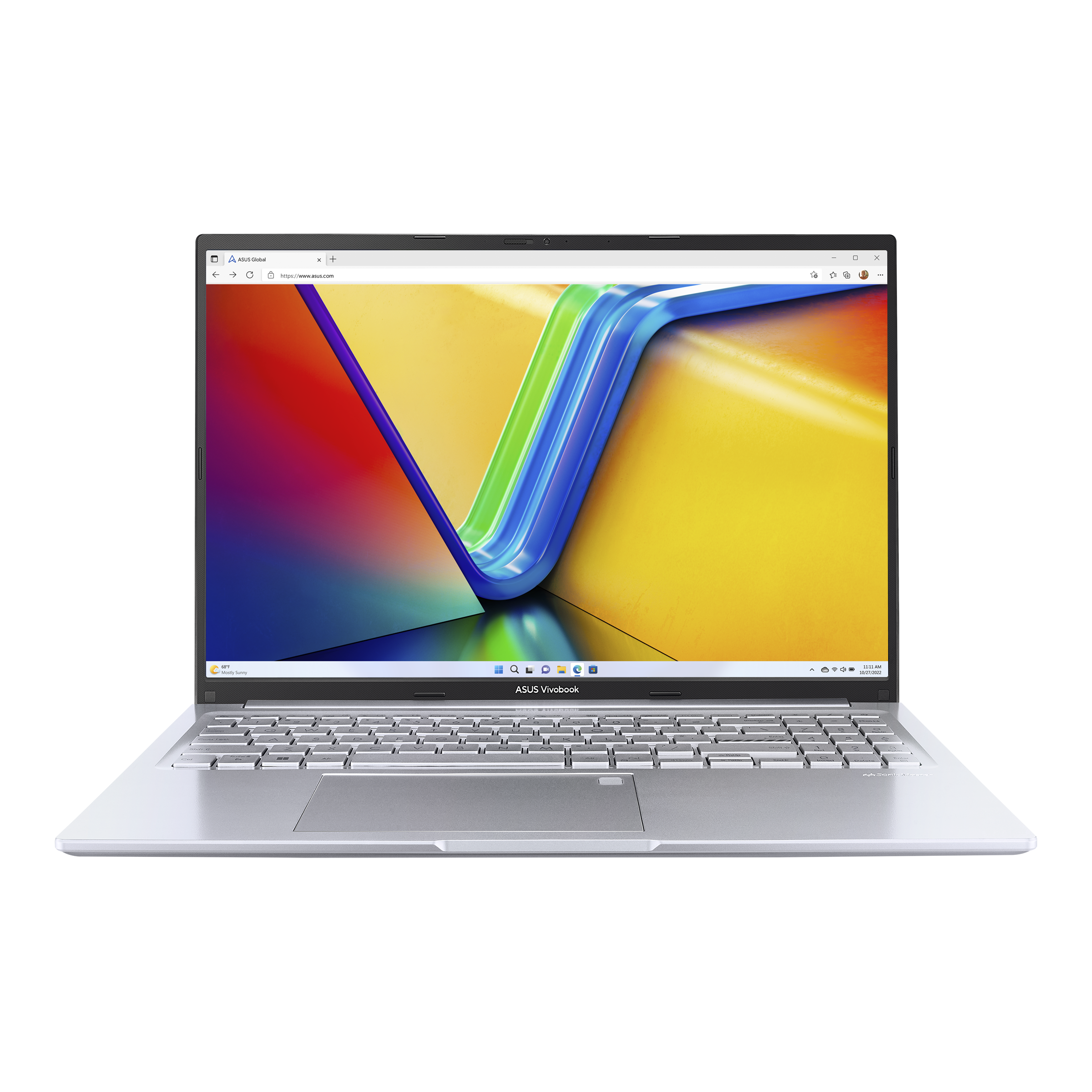 ASUS Vivobook 16 M1605YA-MB587W AMD Ryzen™ 5 7430U Laptop 40.6 cm (16") WUXGA 8 GB DDR4-SDRAM 512 GB SSD Wi-Fi 6E (802.11ax) Windows 11 Home Silver